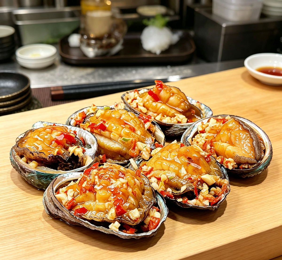 Garlic Chilli Abalone