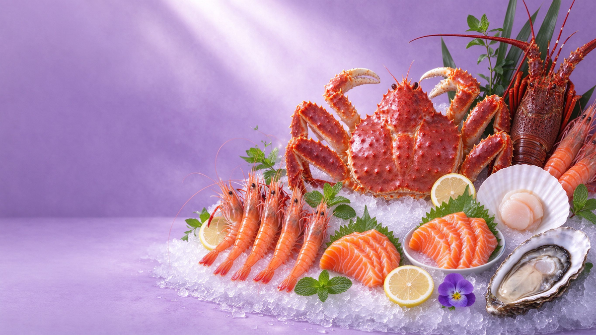 Michael Oakley lilac seafood cover